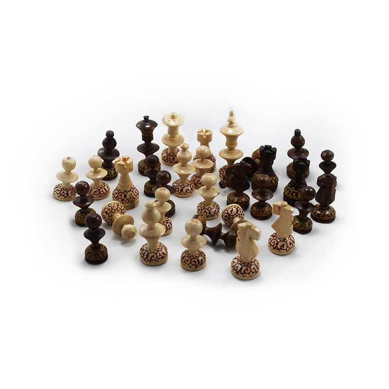 Hand-painted wooden chess pieces, chess pieces, K2-386