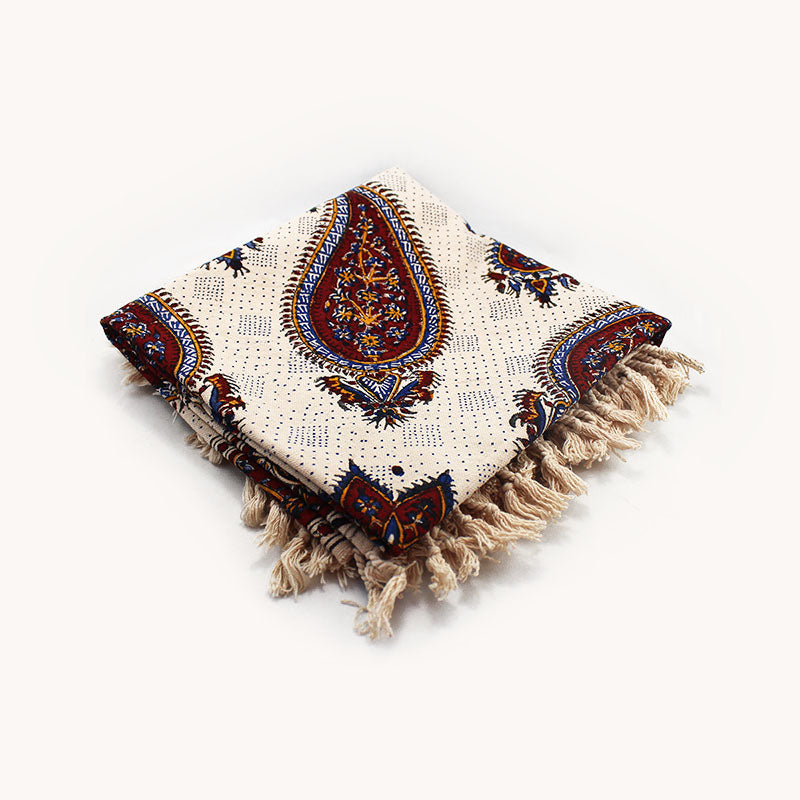 Ghalamkar Tablecloth, Ghalamkar Textile, Handicraft, Ghalamkari, GH2-108