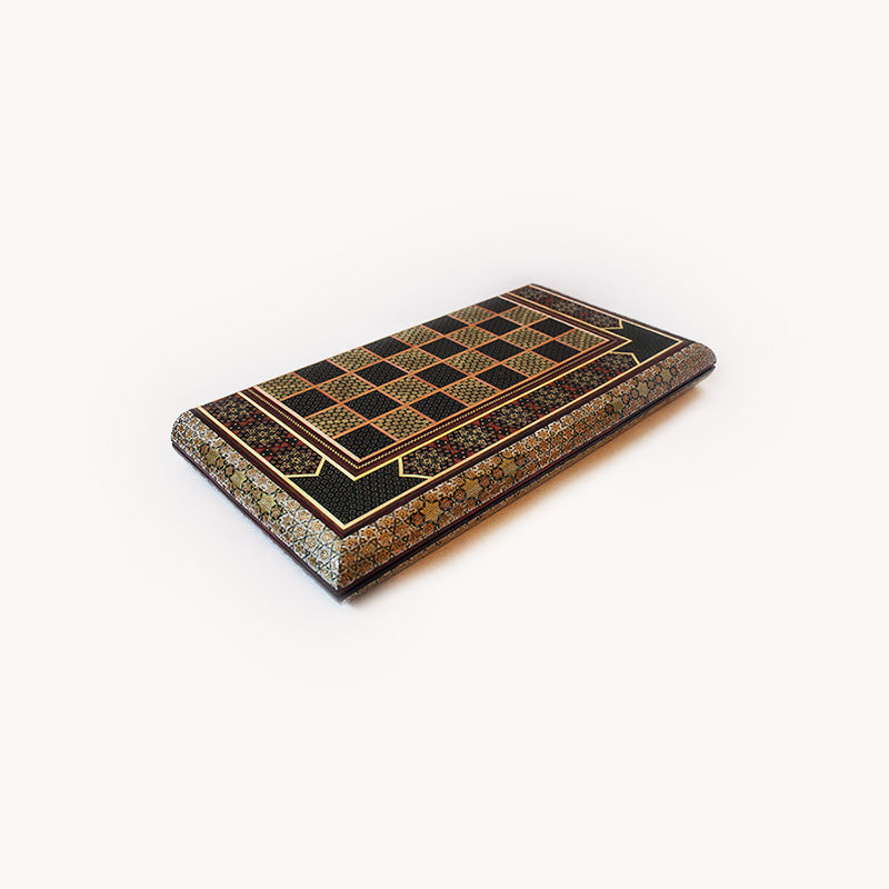 Wooden handmade Khatam Backgammon, Backgammon Pieces, TA2-102