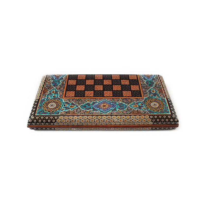 wooden handmade Khatam Backgammon, Backgammon Pieces, TA2-112