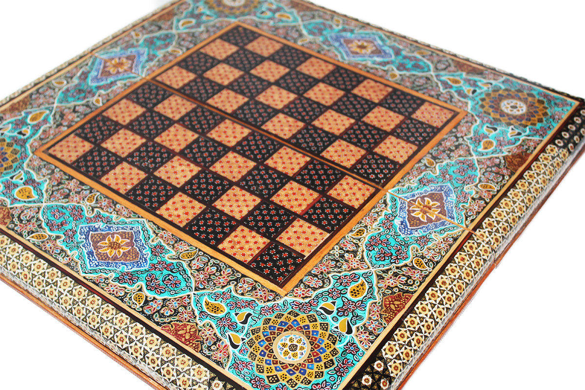 wooden handmade Khatam Backgammon, Backgammon Pieces, TA2-112