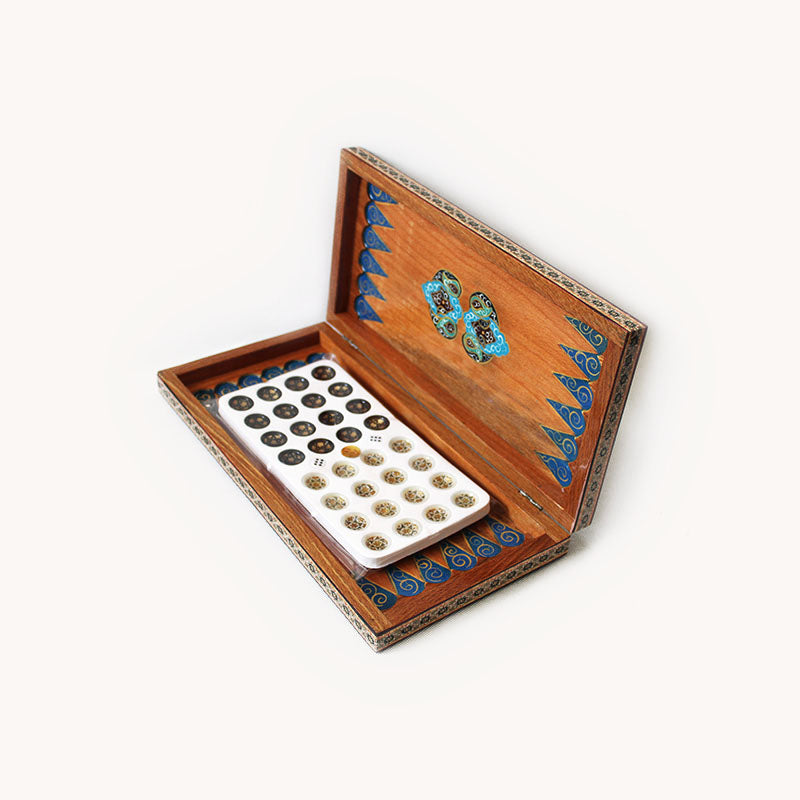 Wooden handmade Khatam Backgammon, Backgammon Pieces, TA2-122