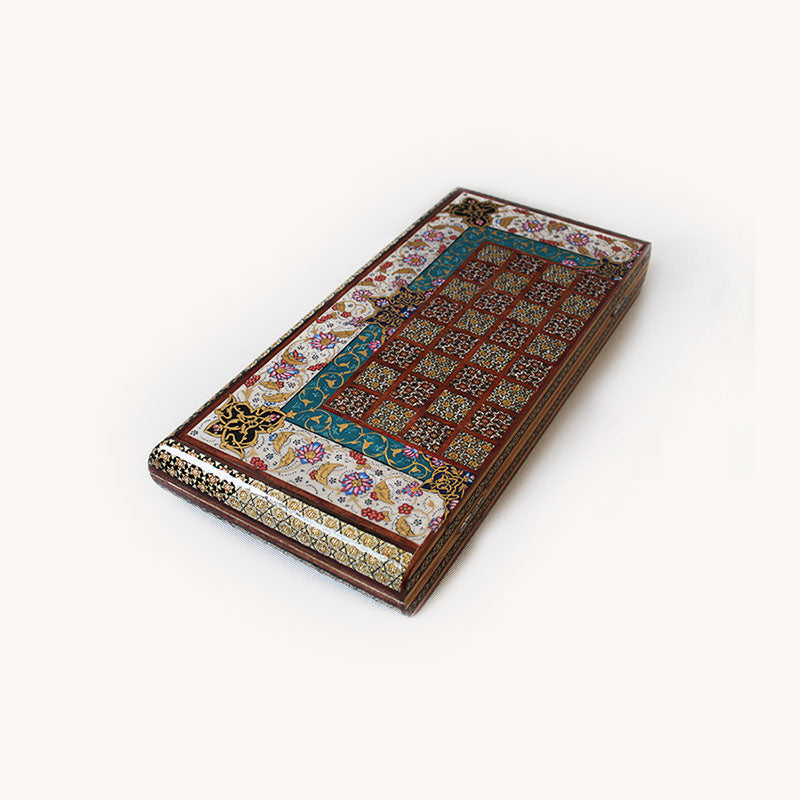 Wooden handmade Khatam Backgammon, Backgammon Pieces, TA2-118